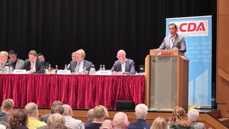 Als stellv. Landrat bei der Landestagung in Werl